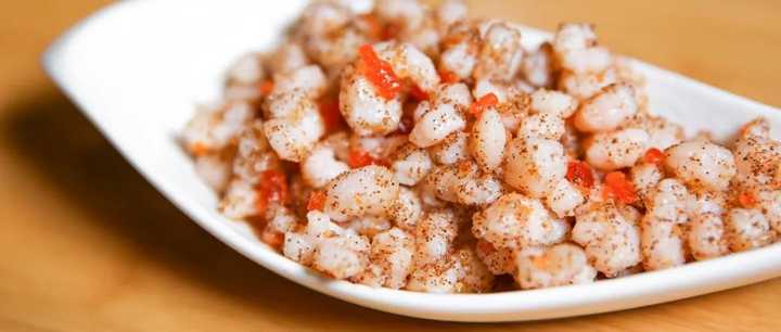 青菜虾仁怎么做好吃_虾仁青菜点心_青菜虾仁的做法